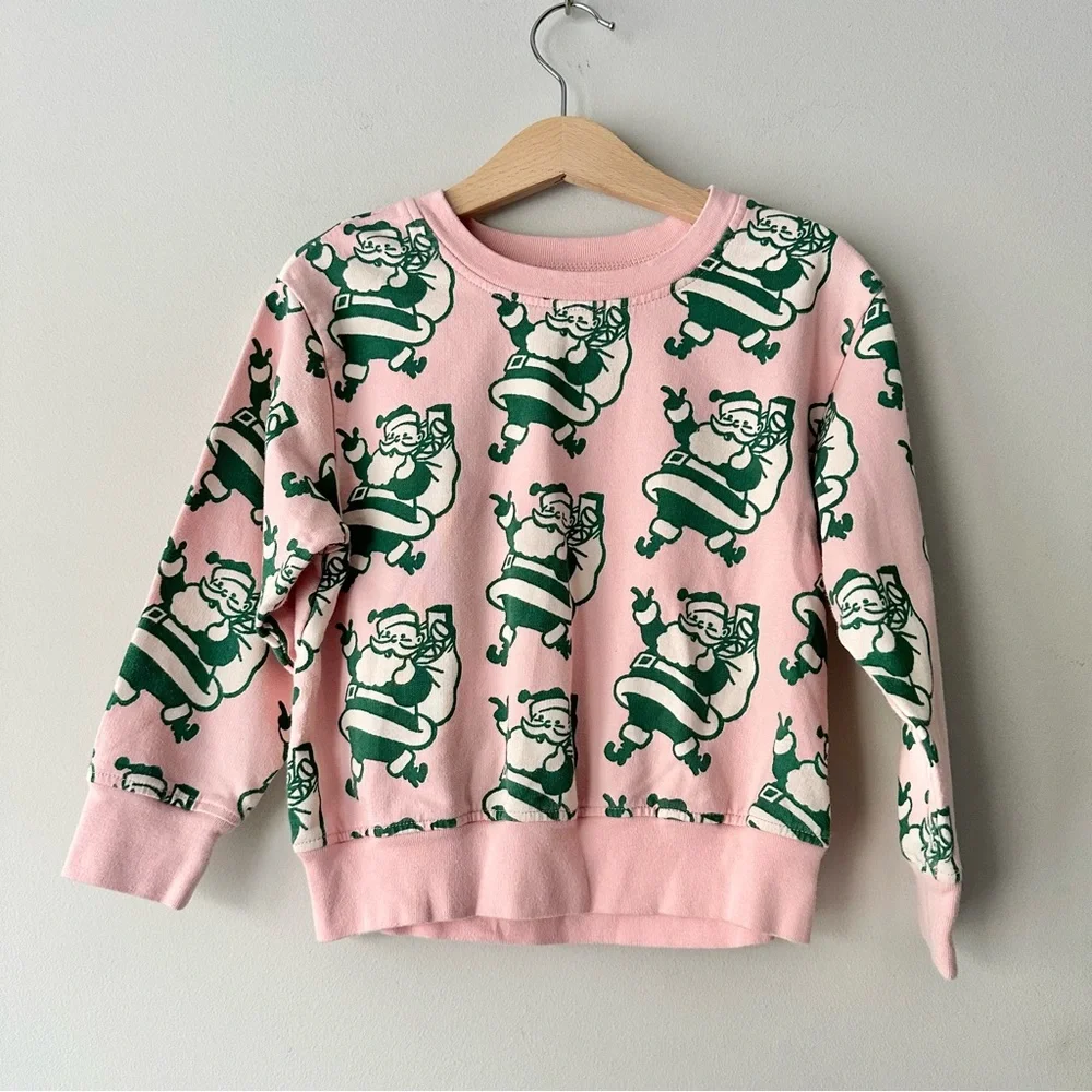 Pink Chicken Santa Pullover - Picture 2 of 5